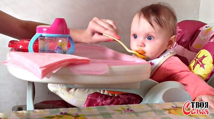 Изображение для статьи — Как и когда вводить прикорм ребенку до годика?