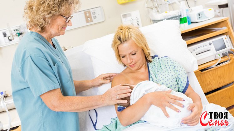 Изображение для статьи — Как организовать кормление грудью и уход за новорожденным, в первые дни после родов?