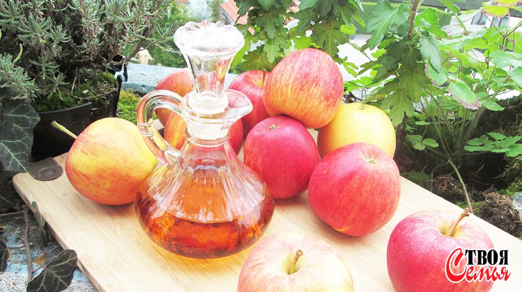 Изображение для статьи — Как можно использовать яблочный уксус для красоты и здоровья?