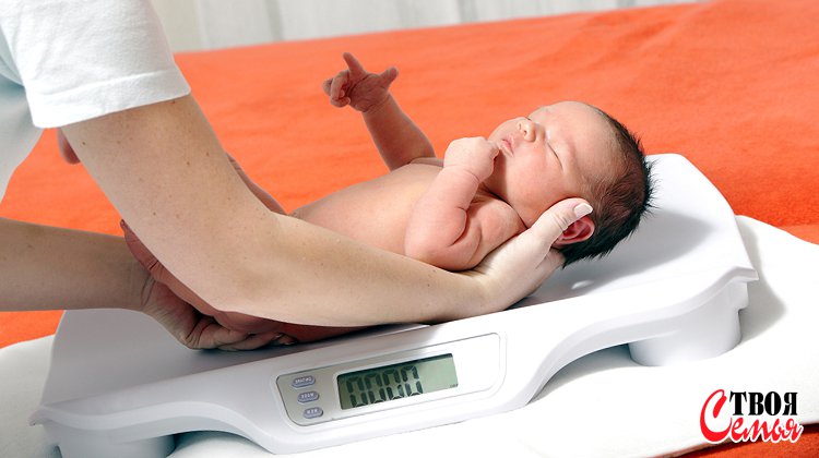 Изображение для статьи — Причины, по которым новорожденный малыш плохо набирает вес